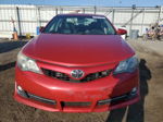 2012 Toyota Camry Base Red vin: 4T1BF1FK4CU572820