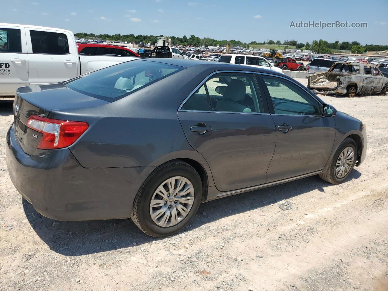 2012 Toyota Camry Base Gray vin: 4T1BF1FK4CU582750