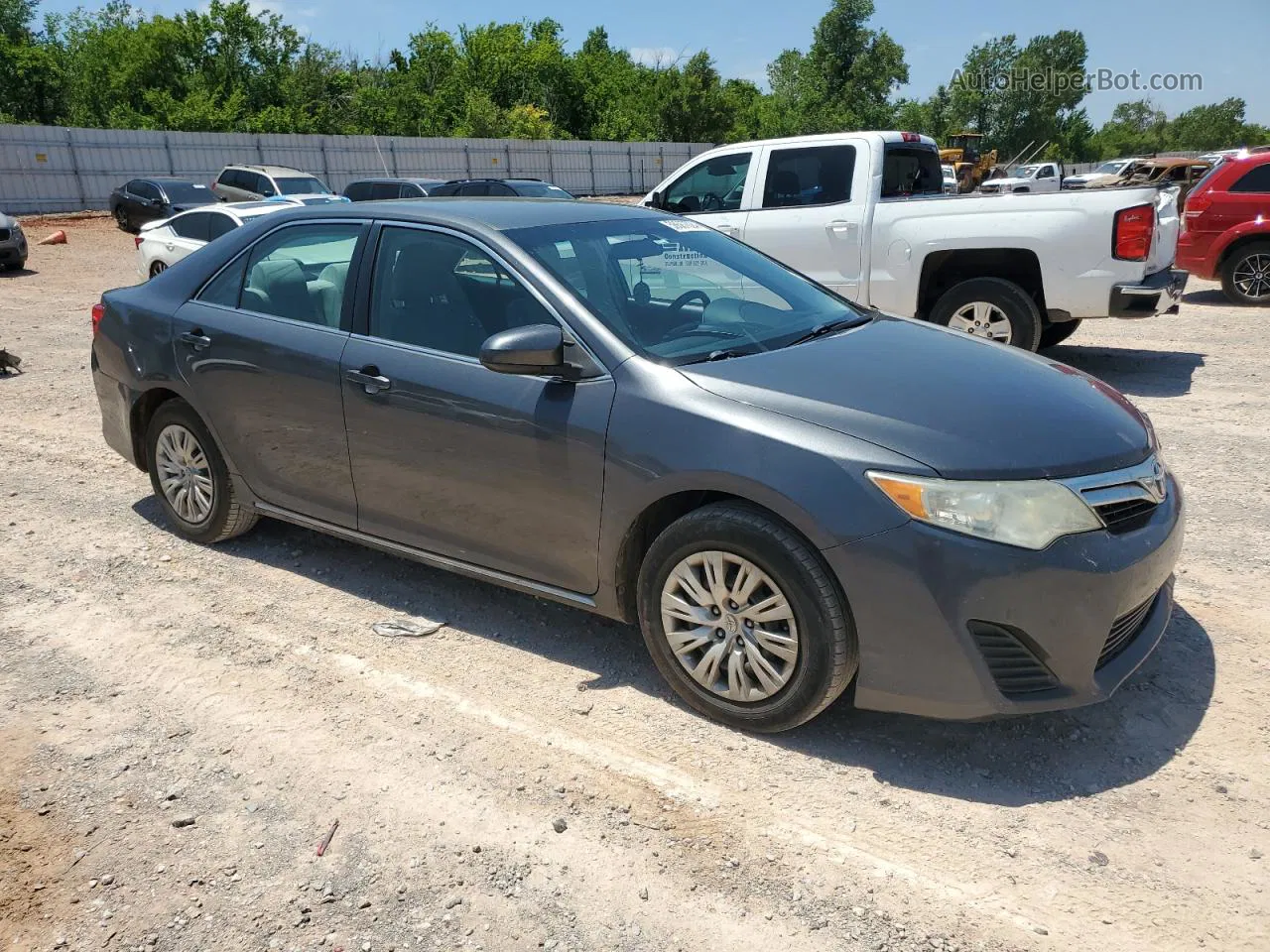 2012 Toyota Camry Base Gray vin: 4T1BF1FK4CU582750