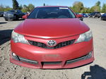 2012 Toyota Camry Base Red vin: 4T1BF1FK4CU603242