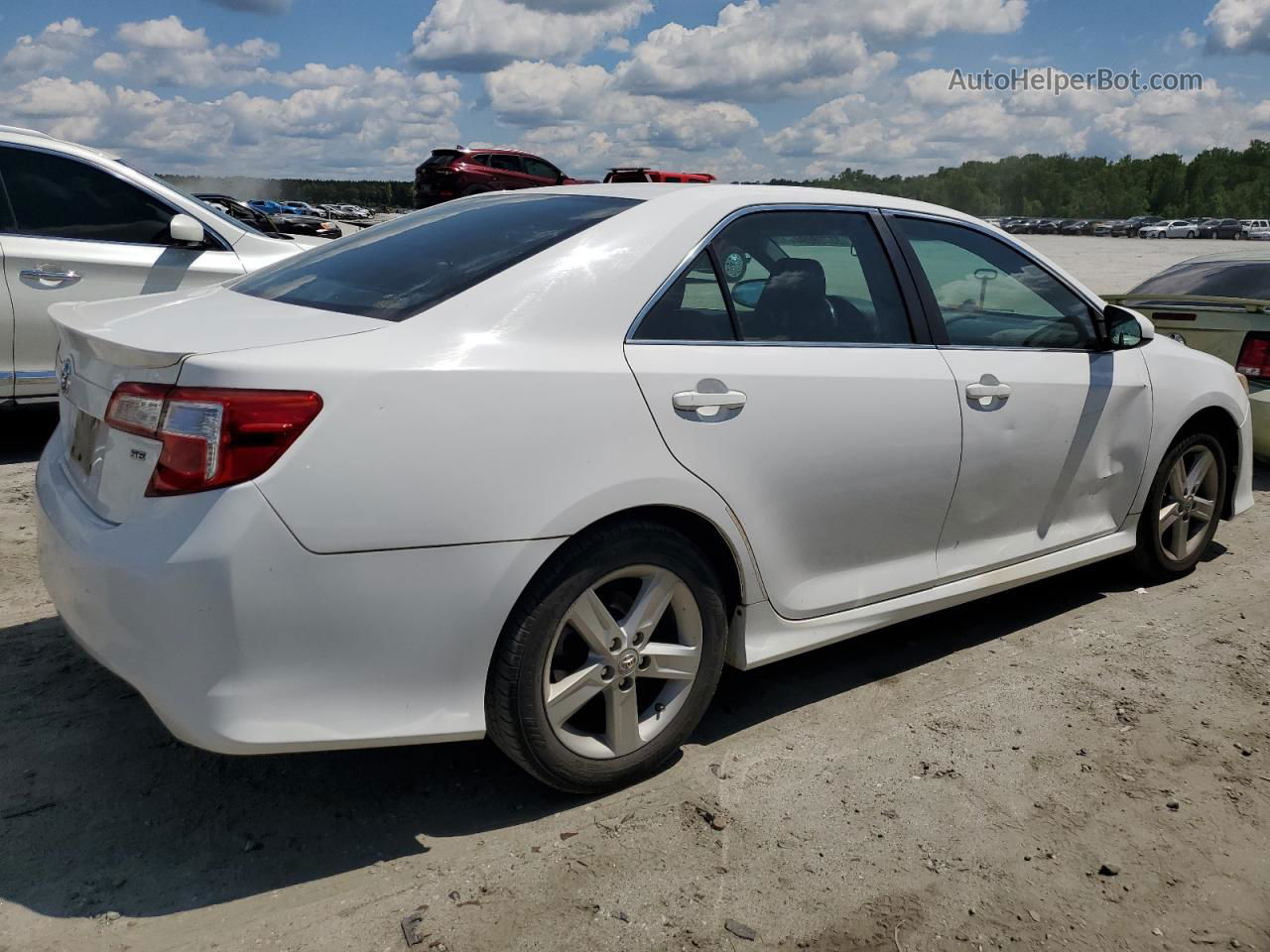 2013 Toyota Camry L White vin: 4T1BF1FK4DU213114