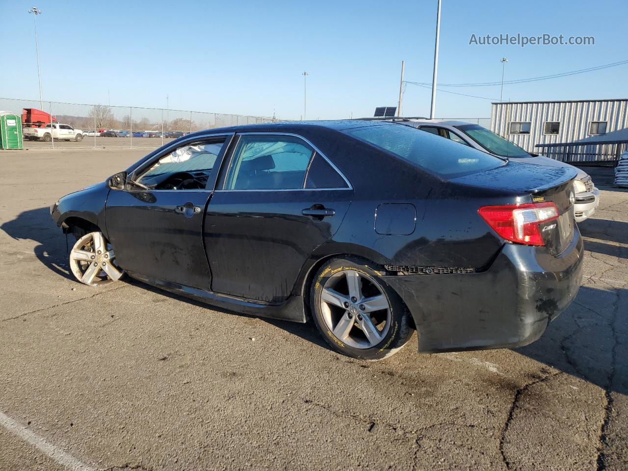 2013 Toyota Camry L Black vin: 4T1BF1FK4DU253788