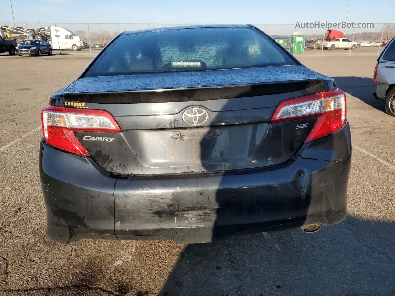 2013 Toyota Camry L Черный vin: 4T1BF1FK4DU253788