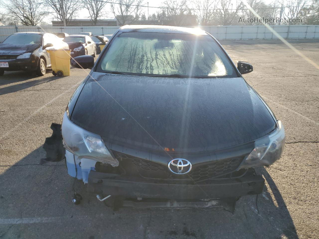 2013 Toyota Camry L Черный vin: 4T1BF1FK4DU253788