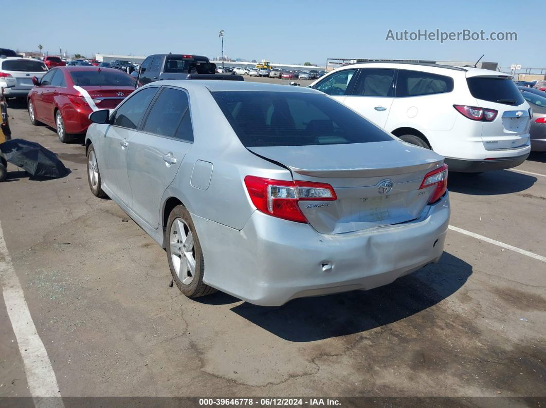 2013 Toyota Camry Se Gray vin: 4T1BF1FK4DU260921