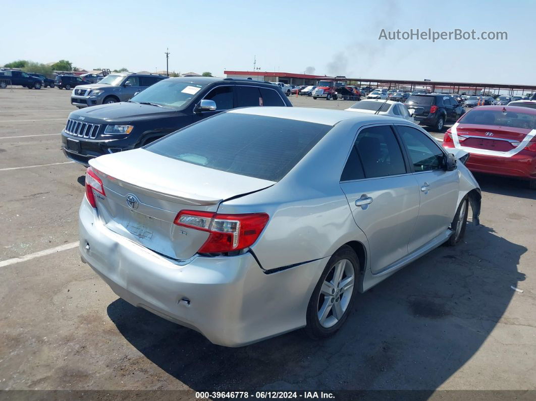 2013 Toyota Camry Se Gray vin: 4T1BF1FK4DU260921