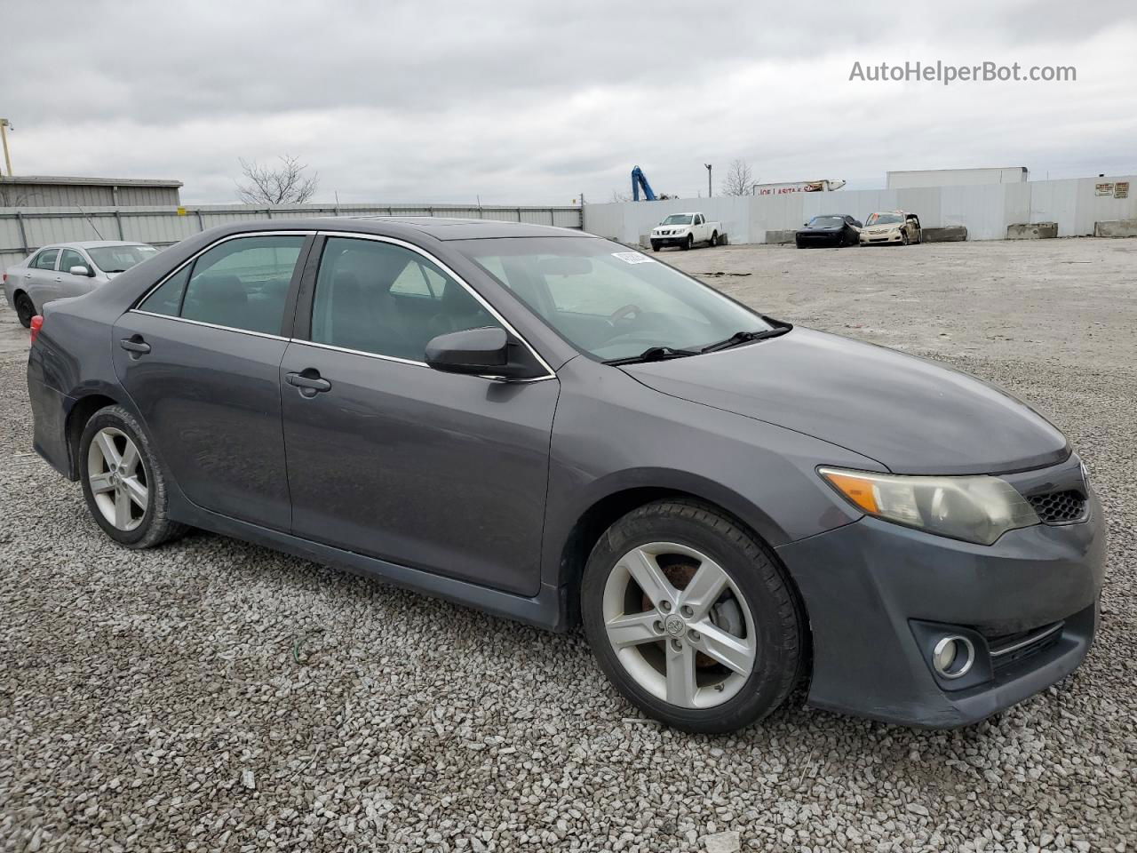 2013 Toyota Camry L Gray vin: 4T1BF1FK4DU685202