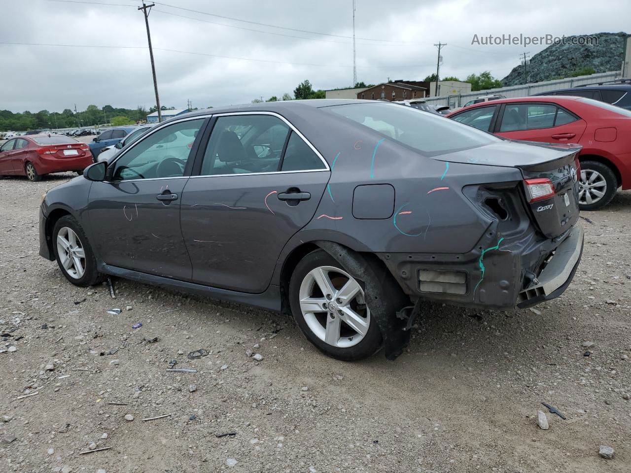 2013 Toyota Camry L Gray vin: 4T1BF1FK4DU705142