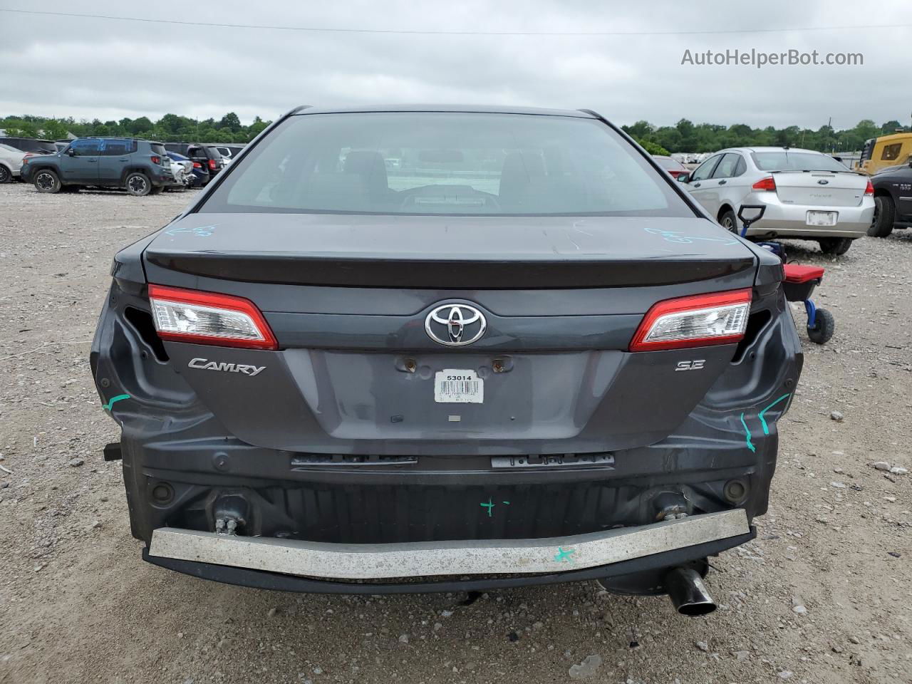 2013 Toyota Camry L Gray vin: 4T1BF1FK4DU705142