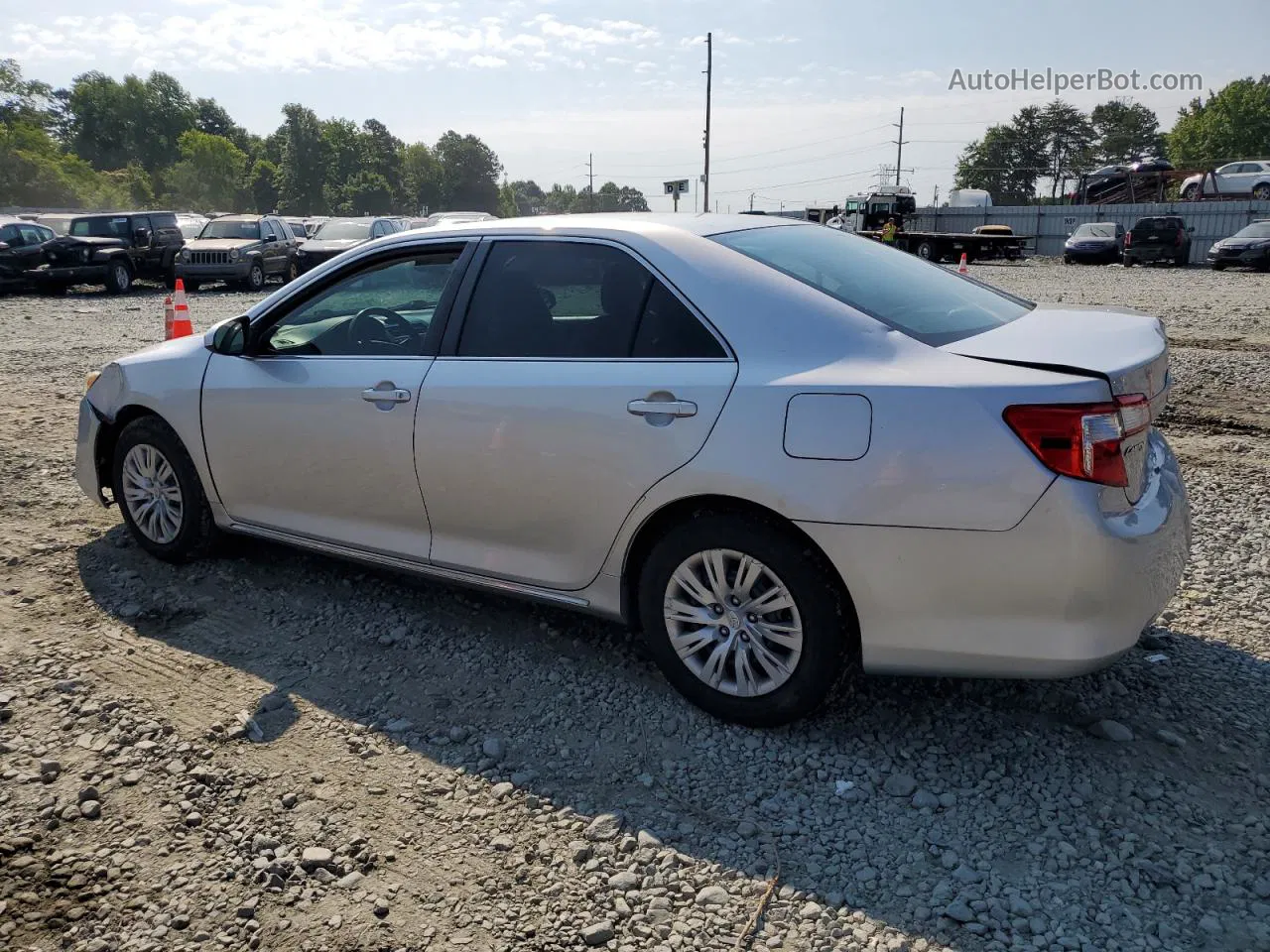 2014 Toyota Camry L Silver vin: 4T1BF1FK4EU331715