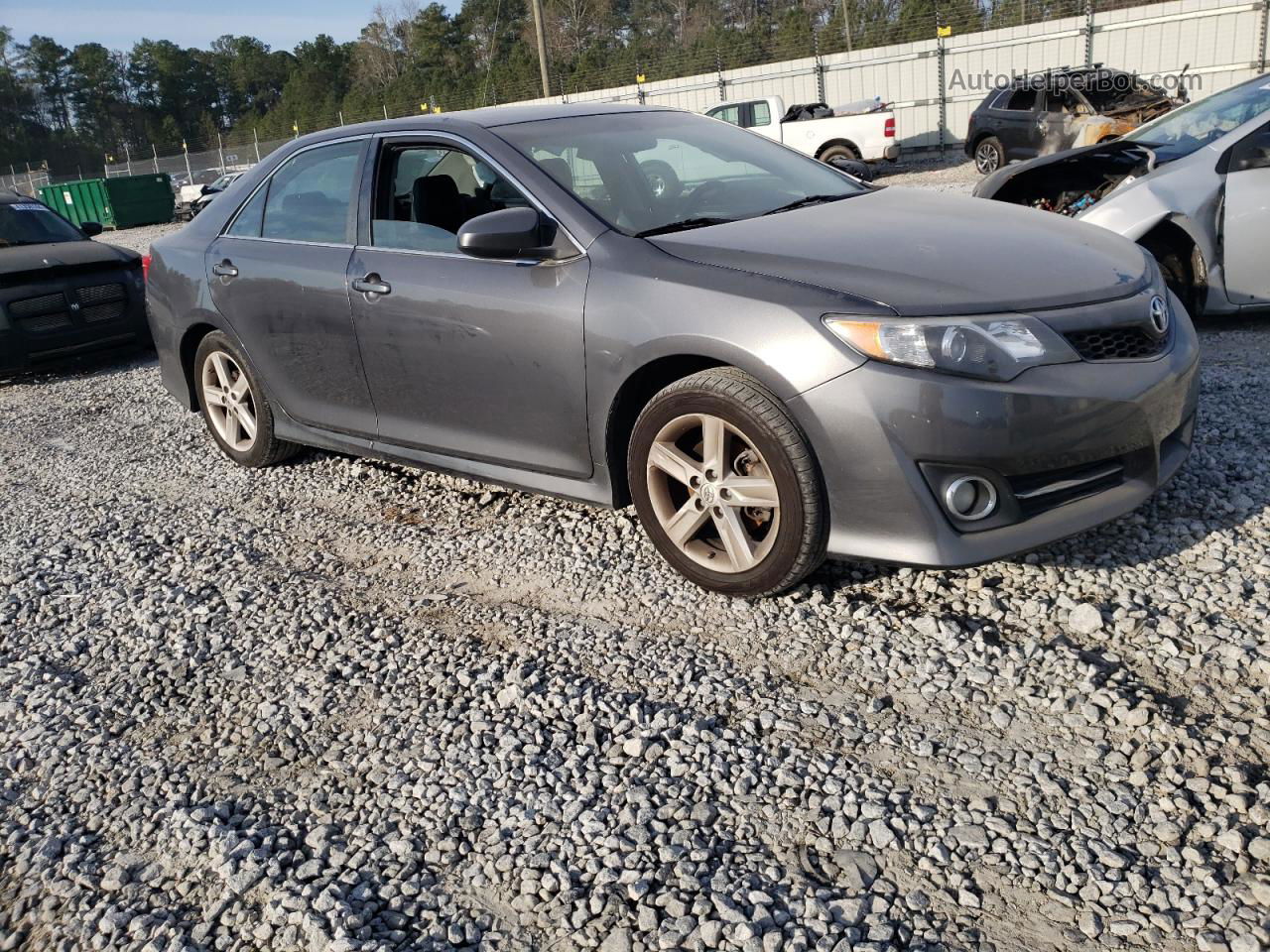 2014 Toyota Camry L Gray vin: 4T1BF1FK4EU337160