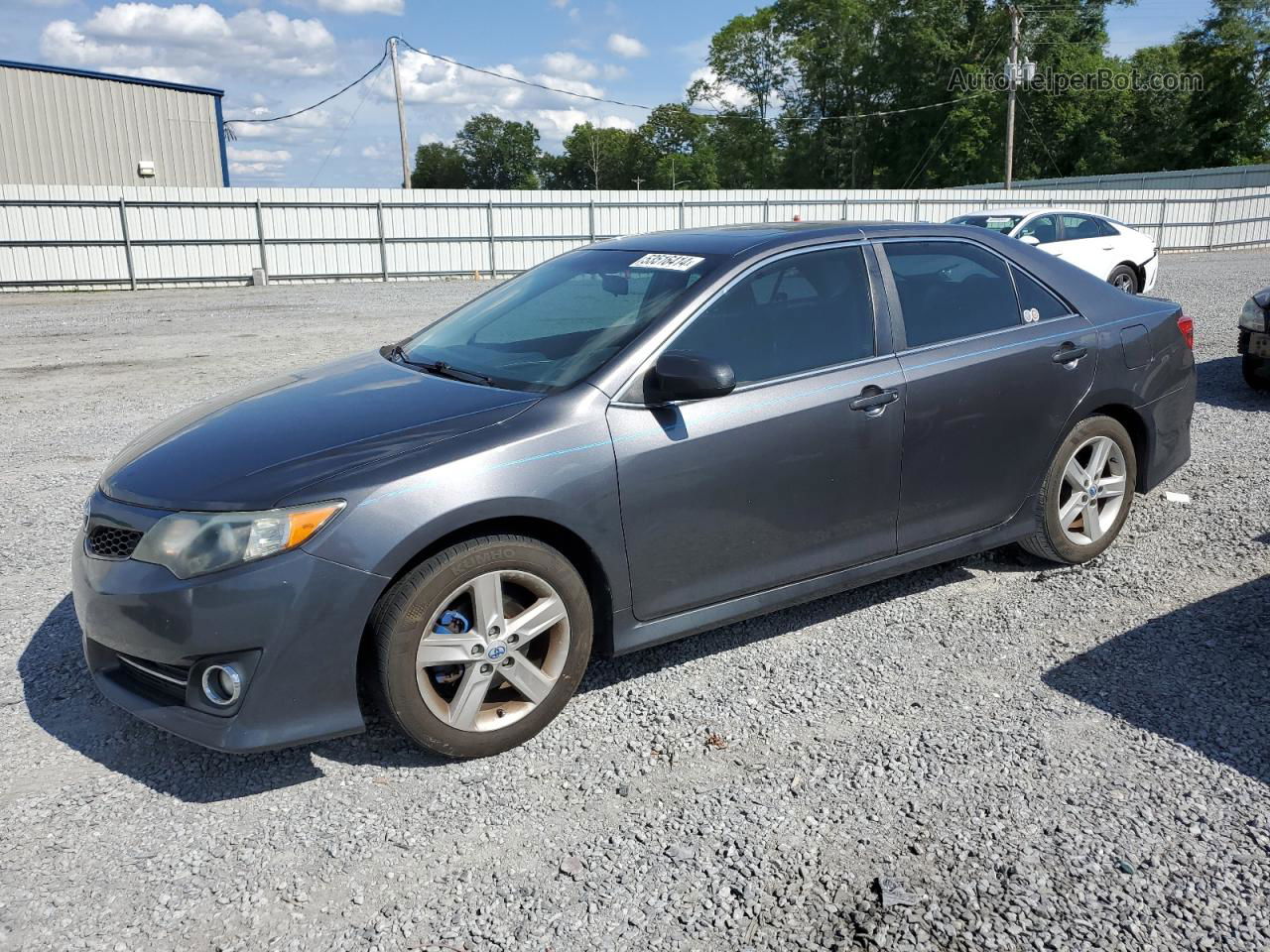 2014 Toyota Camry L Gray vin: 4T1BF1FK4EU347851