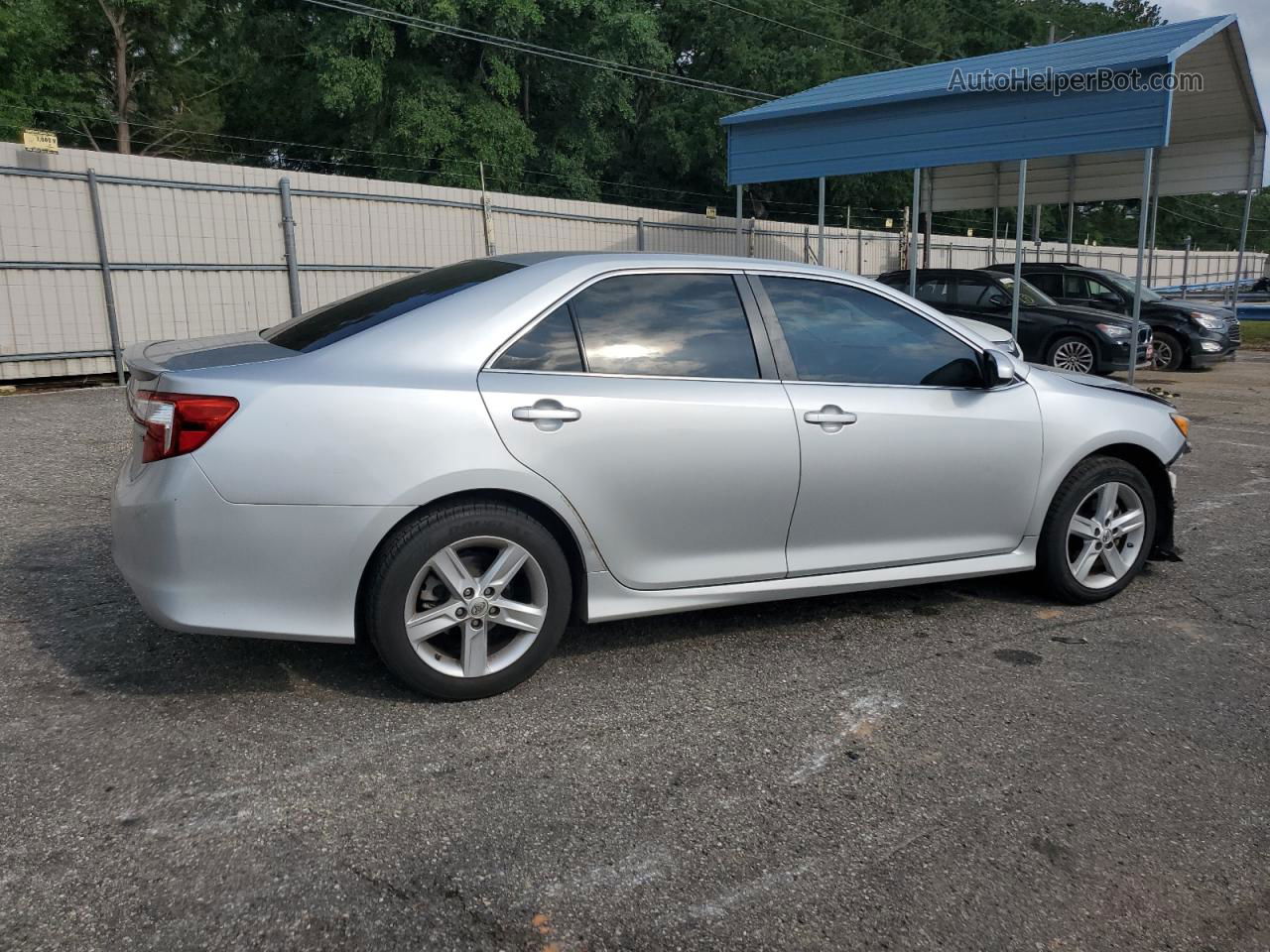 2014 Toyota Camry L Серебряный vin: 4T1BF1FK4EU359675