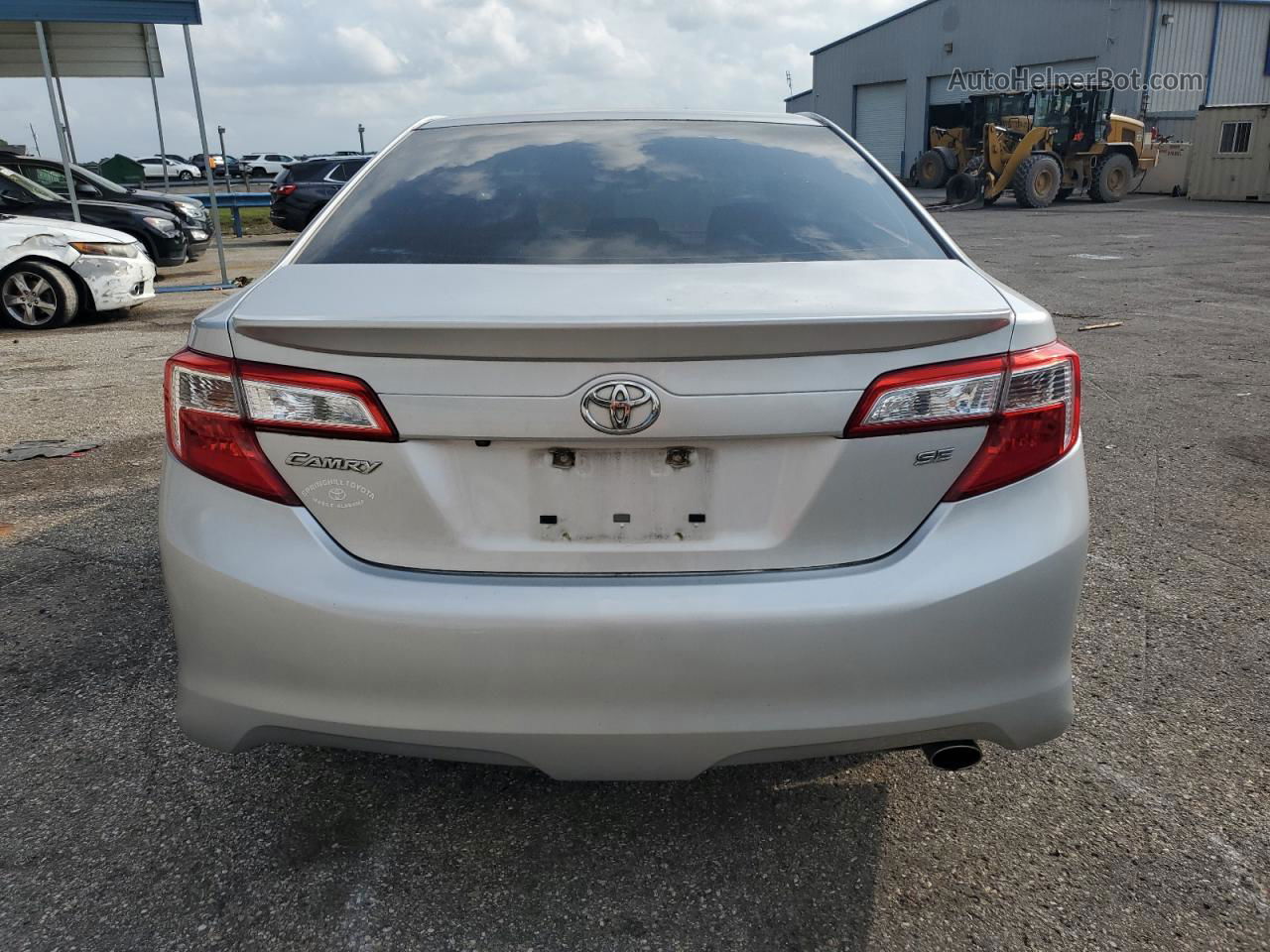 2014 Toyota Camry L Серебряный vin: 4T1BF1FK4EU359675