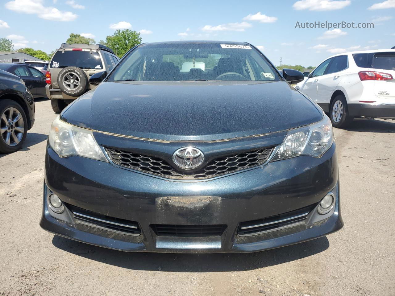 2014 Toyota Camry L Черный vin: 4T1BF1FK4EU397181