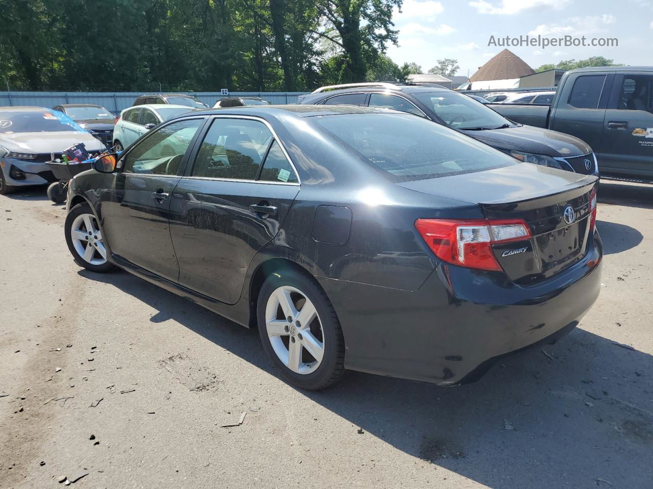 2014 Toyota Camry L Черный vin: 4T1BF1FK4EU397181