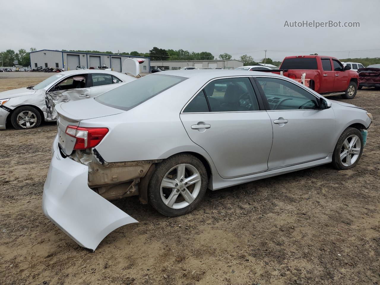 2014 Toyota Camry L Silver vin: 4T1BF1FK4EU412245