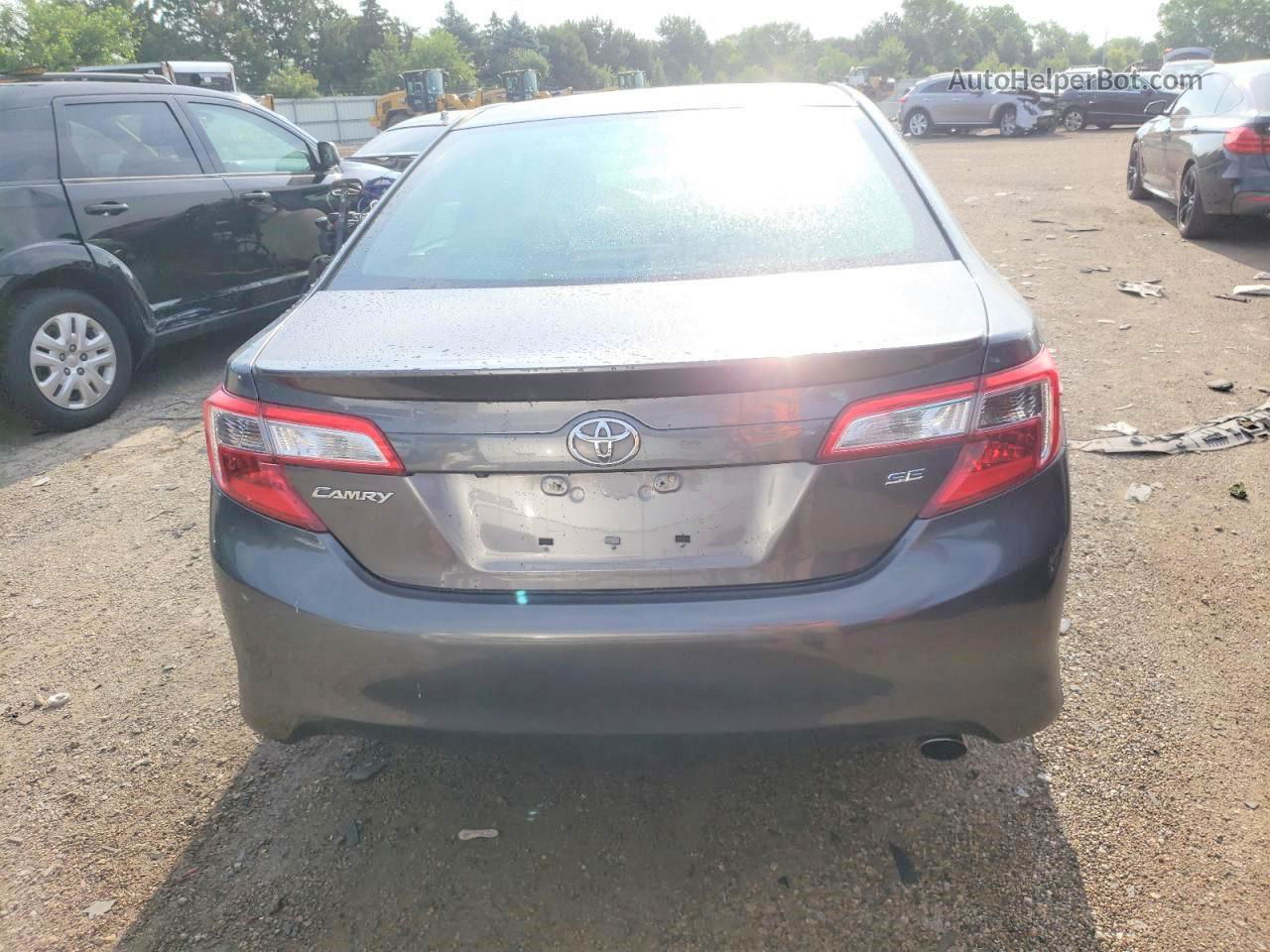 2014 Toyota Camry L Gray vin: 4T1BF1FK4EU472686