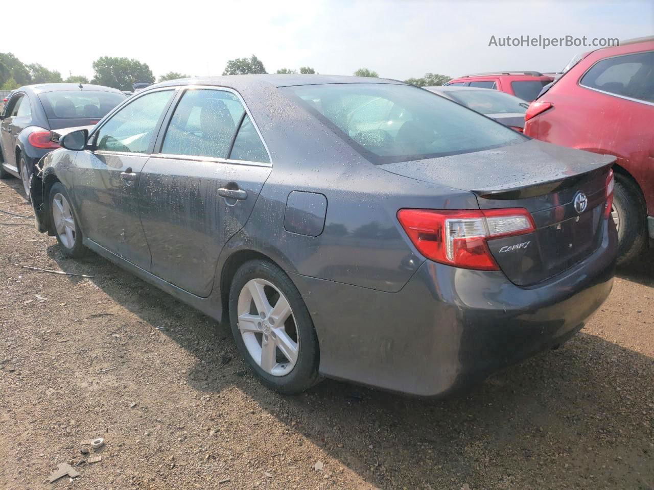 2014 Toyota Camry L Серый vin: 4T1BF1FK4EU472686