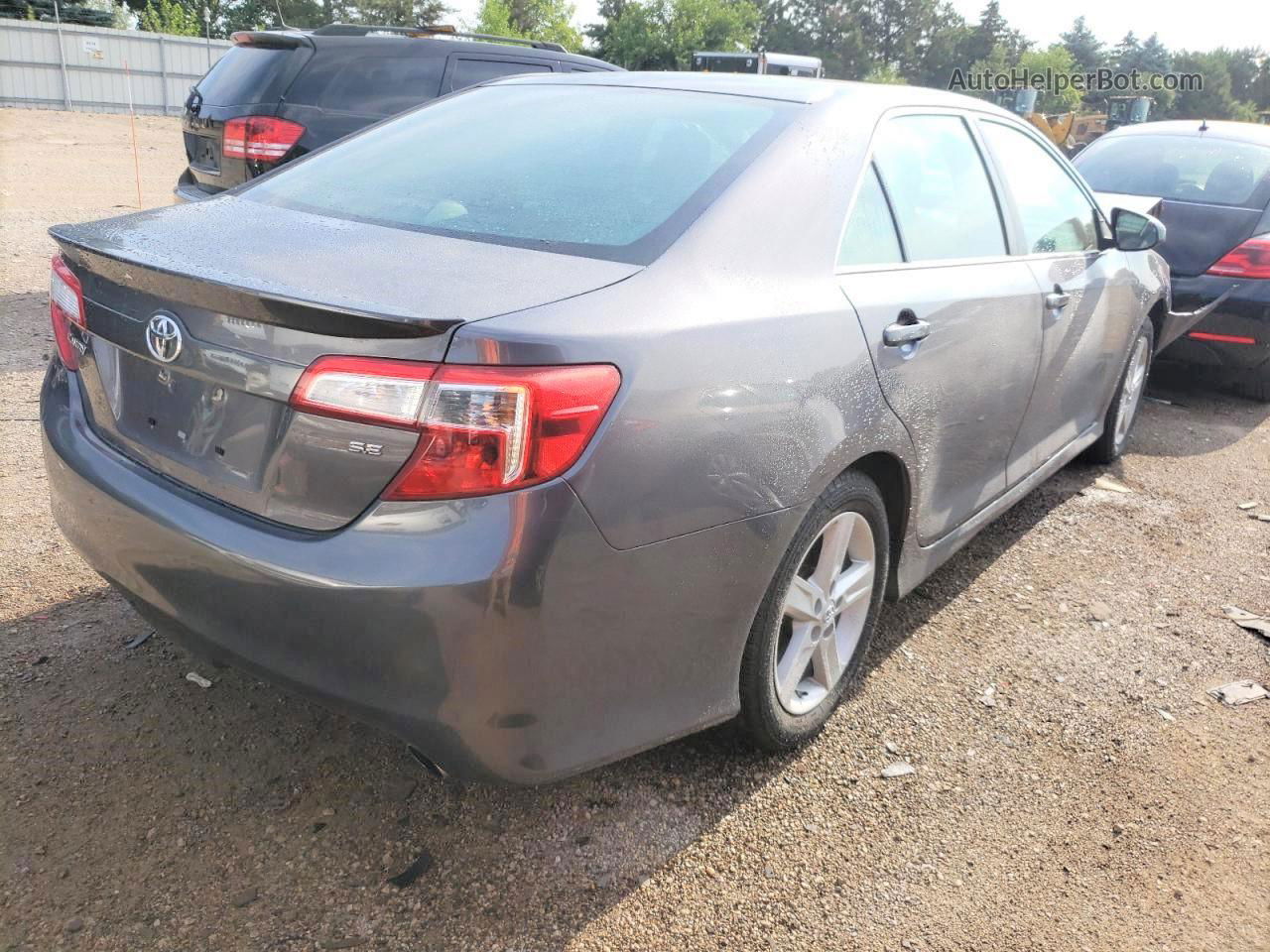 2014 Toyota Camry L Gray vin: 4T1BF1FK4EU472686