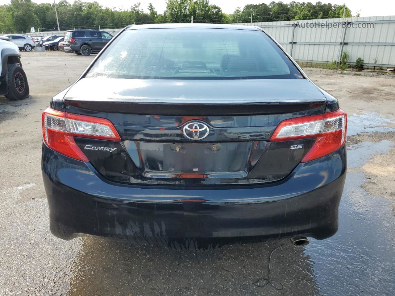 2014 Toyota Camry L Black vin: 4T1BF1FK4EU746209