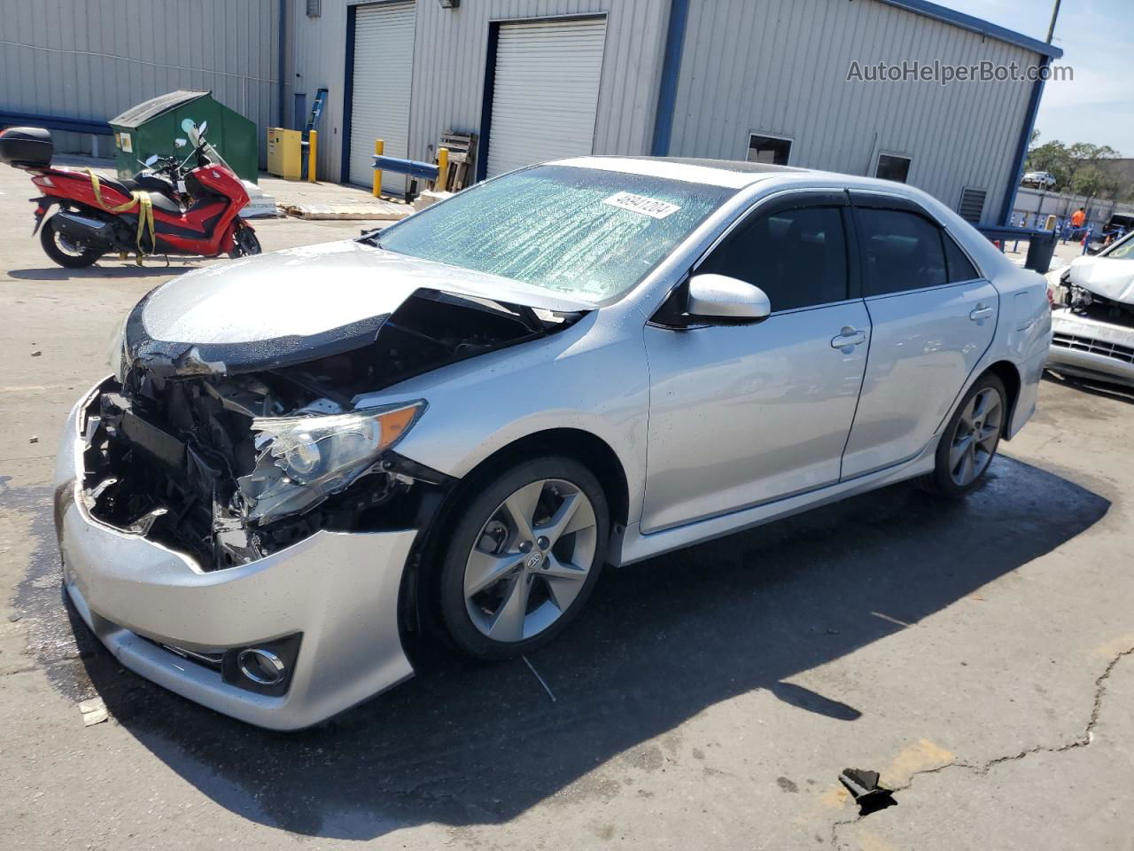 2014 Toyota Camry L Silver vin: 4T1BF1FK4EU798472