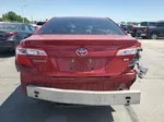 2014 Toyota Camry L Red vin: 4T1BF1FK4EU798598