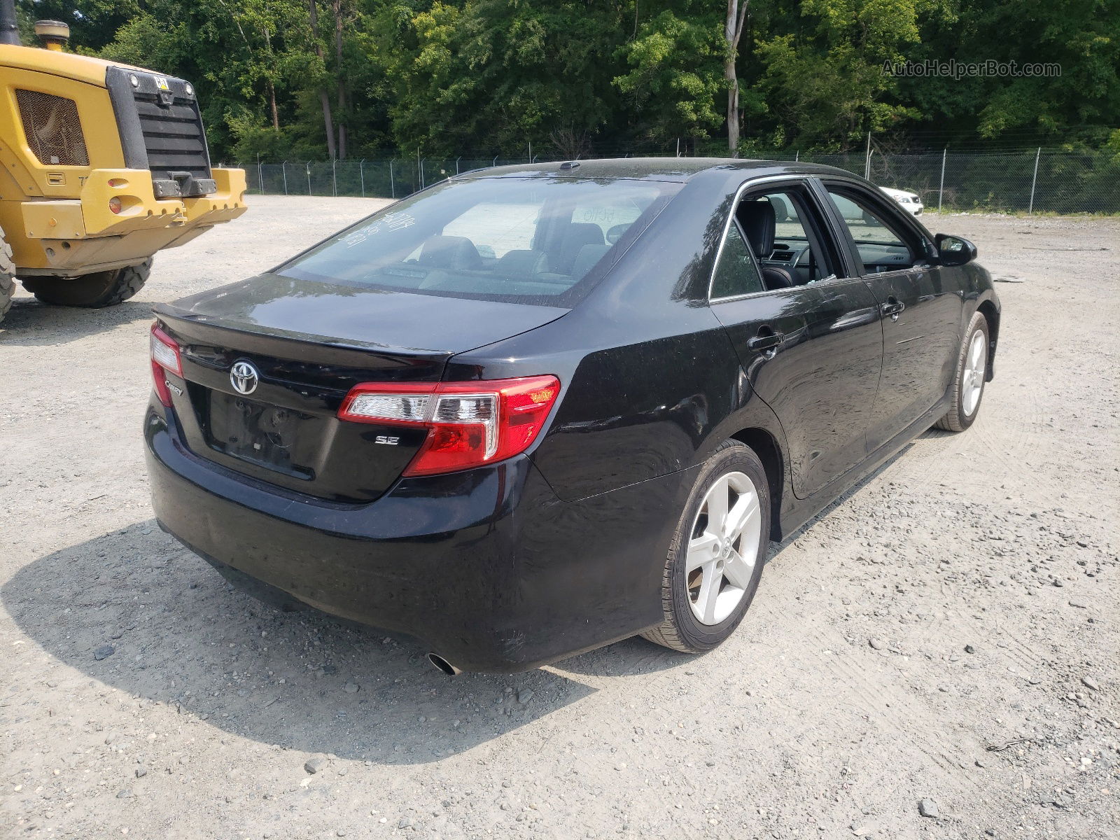 2014 Toyota Camry L Черный vin: 4T1BF1FK4EU833043