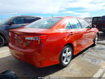 2014 Toyota Camry Se Red vin: 4T1BF1FK4EU837867