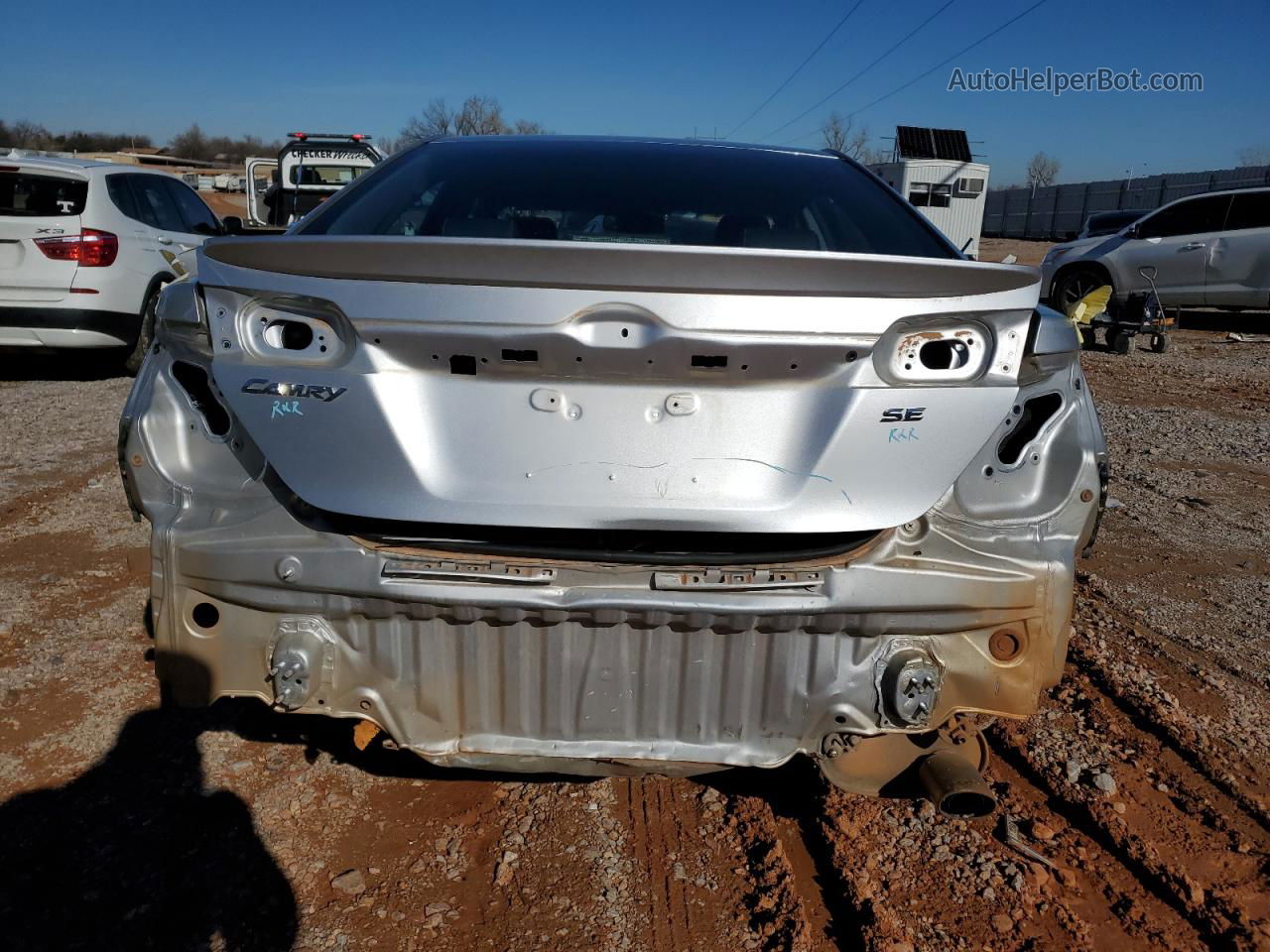 2014 Toyota Camry L Silver vin: 4T1BF1FK4EU854992