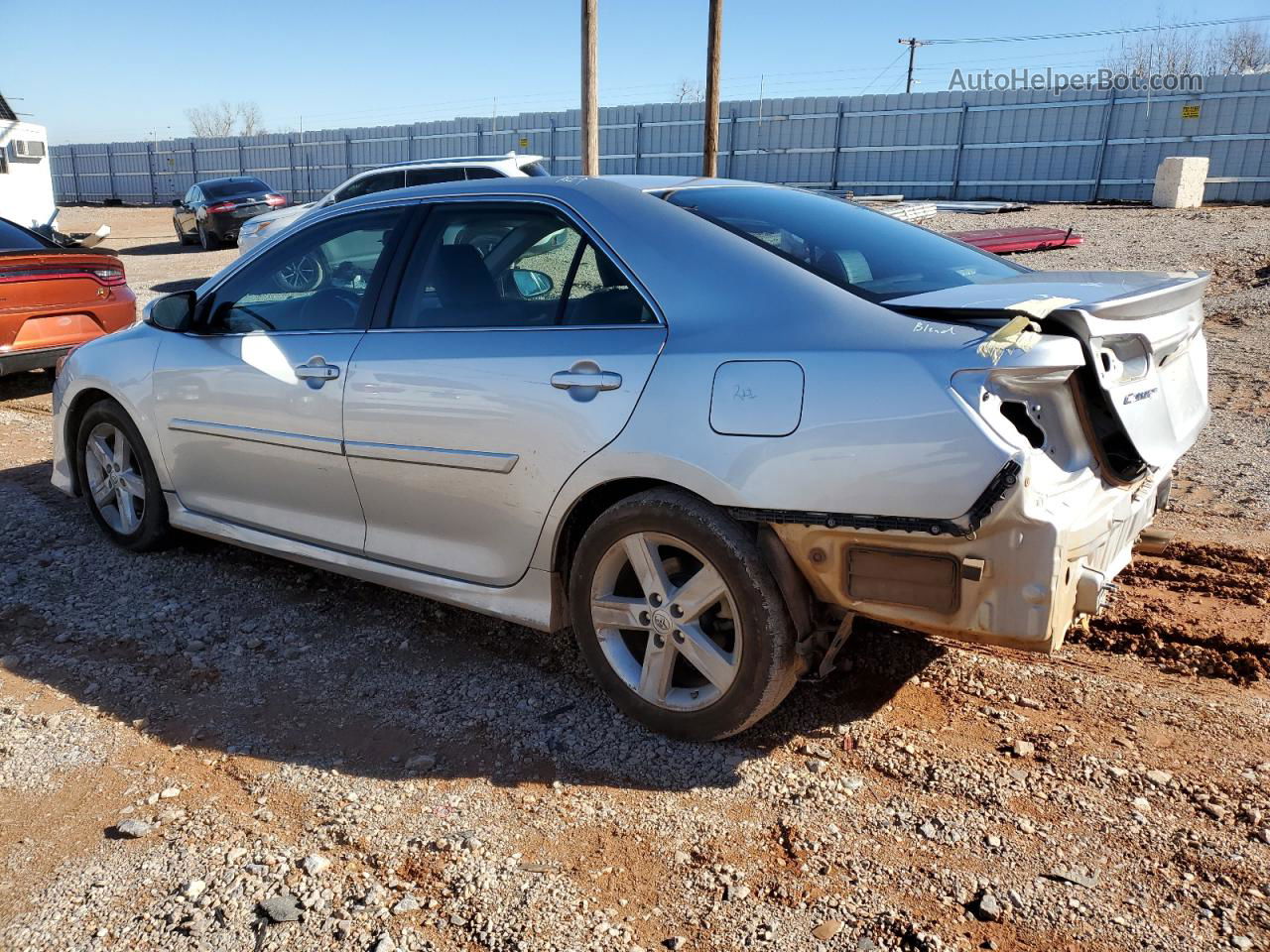 2014 Toyota Camry L Silver vin: 4T1BF1FK4EU854992