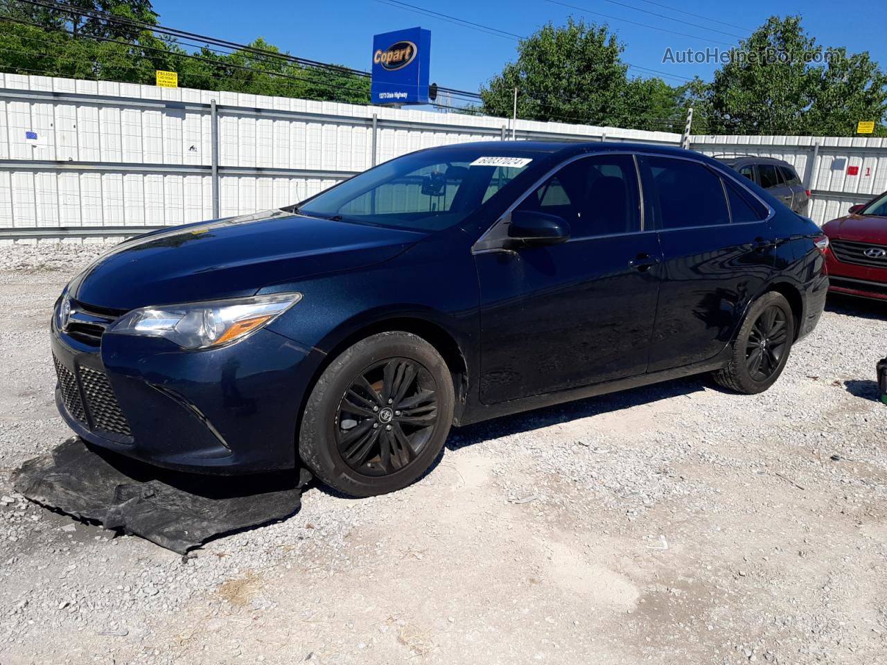 2016 Toyota Camry Le Black vin: 4T1BF1FK4GU130108