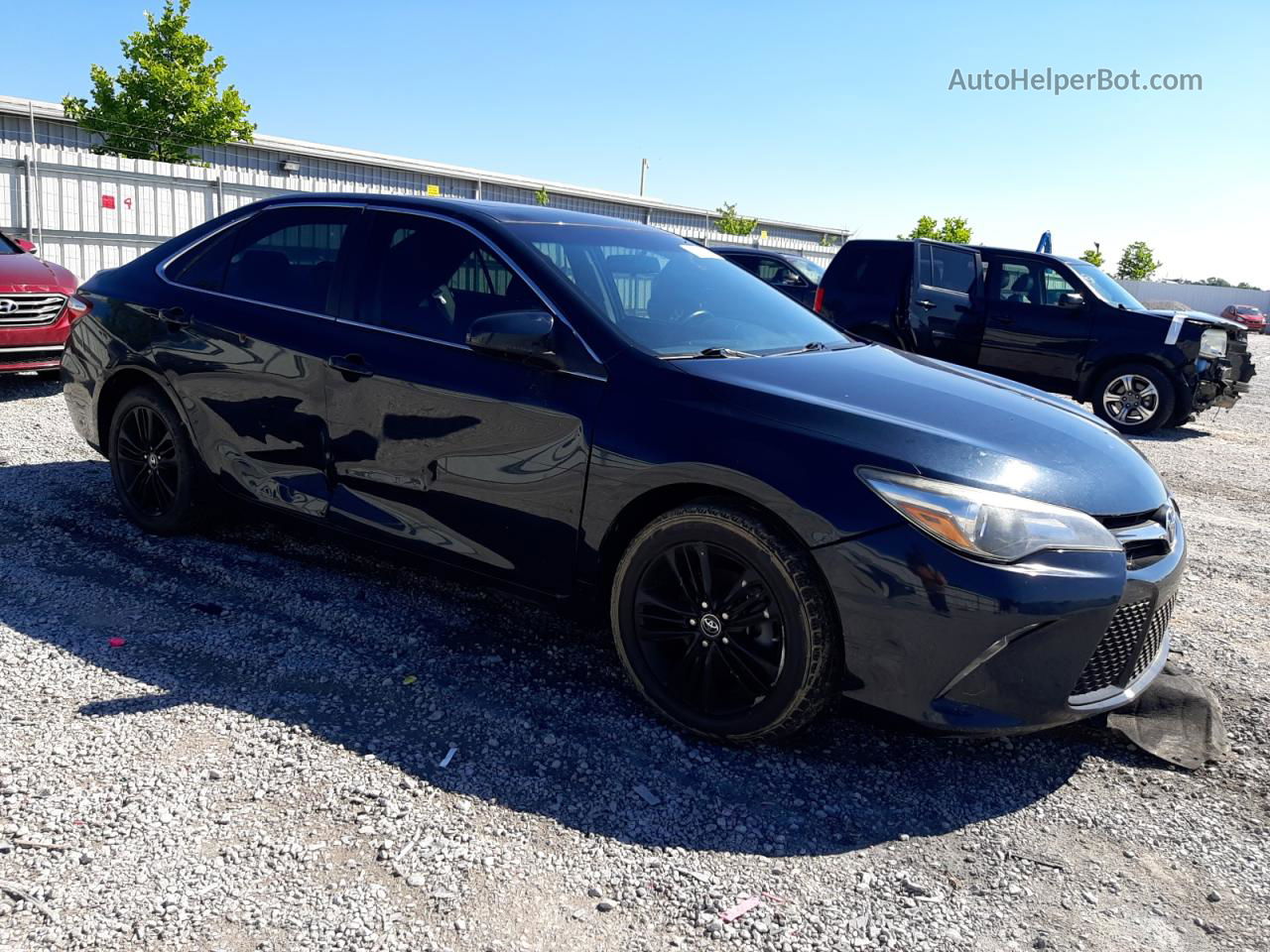 2016 Toyota Camry Le Black vin: 4T1BF1FK4GU130108