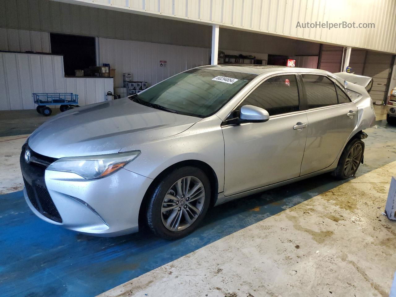 2016 Toyota Camry Le Silver vin: 4T1BF1FK4GU159950