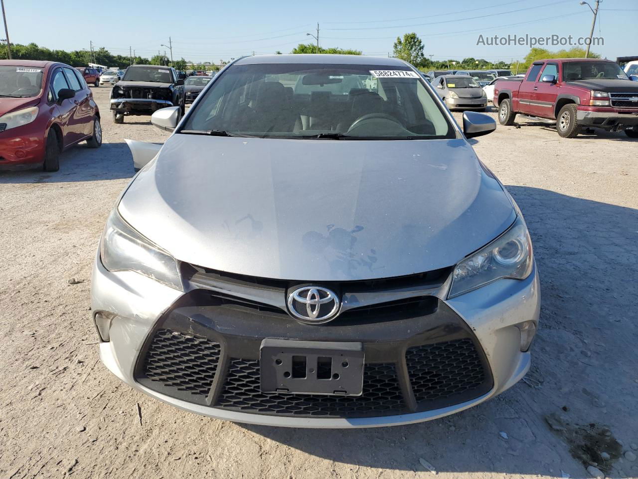 2016 Toyota Camry Le Silver vin: 4T1BF1FK4GU184380