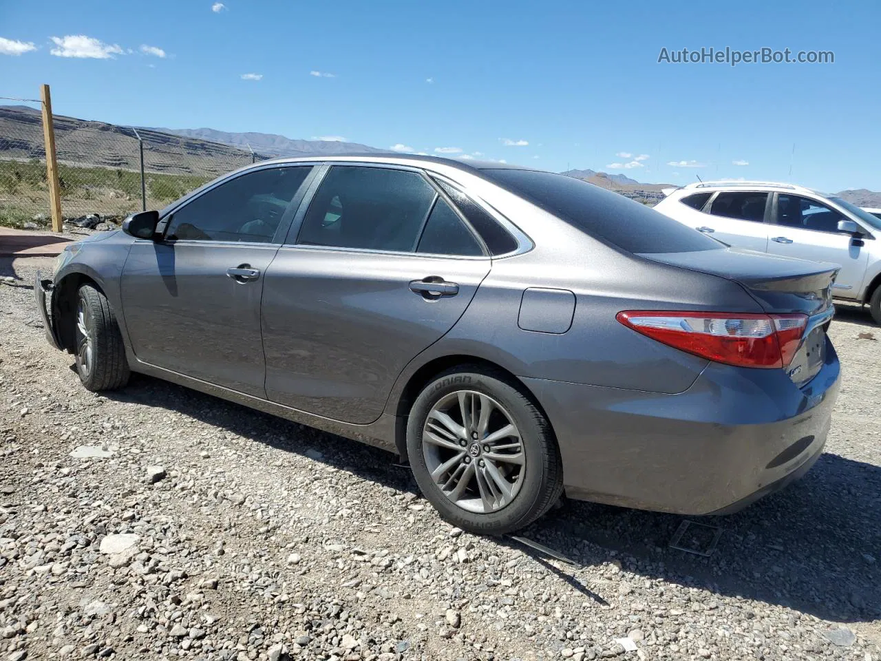 2016 Toyota Camry Le Gray vin: 4T1BF1FK4GU187232