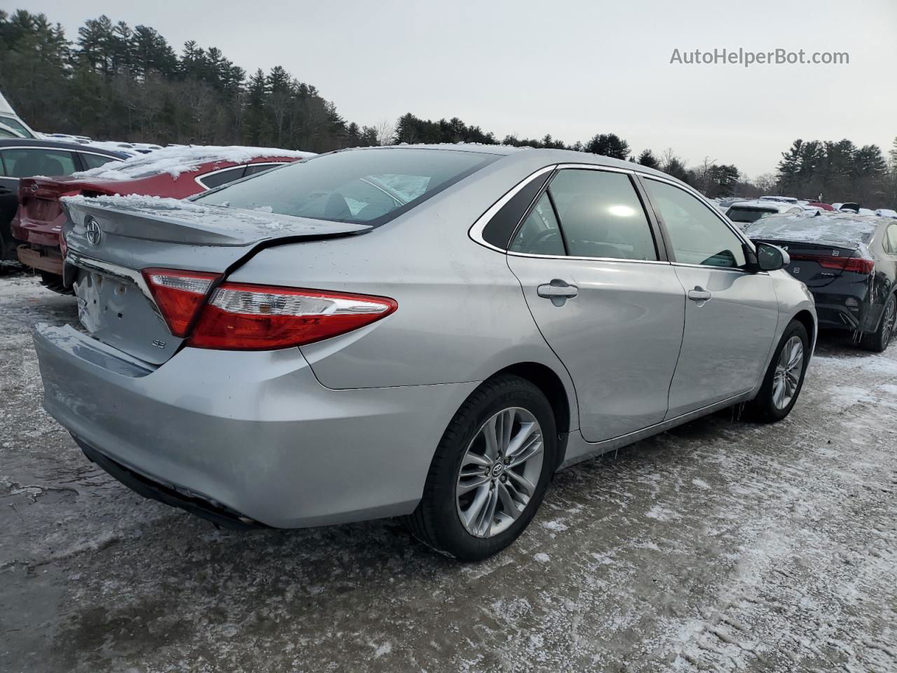 2016 Toyota Camry Le Silver vin: 4T1BF1FK4GU210072