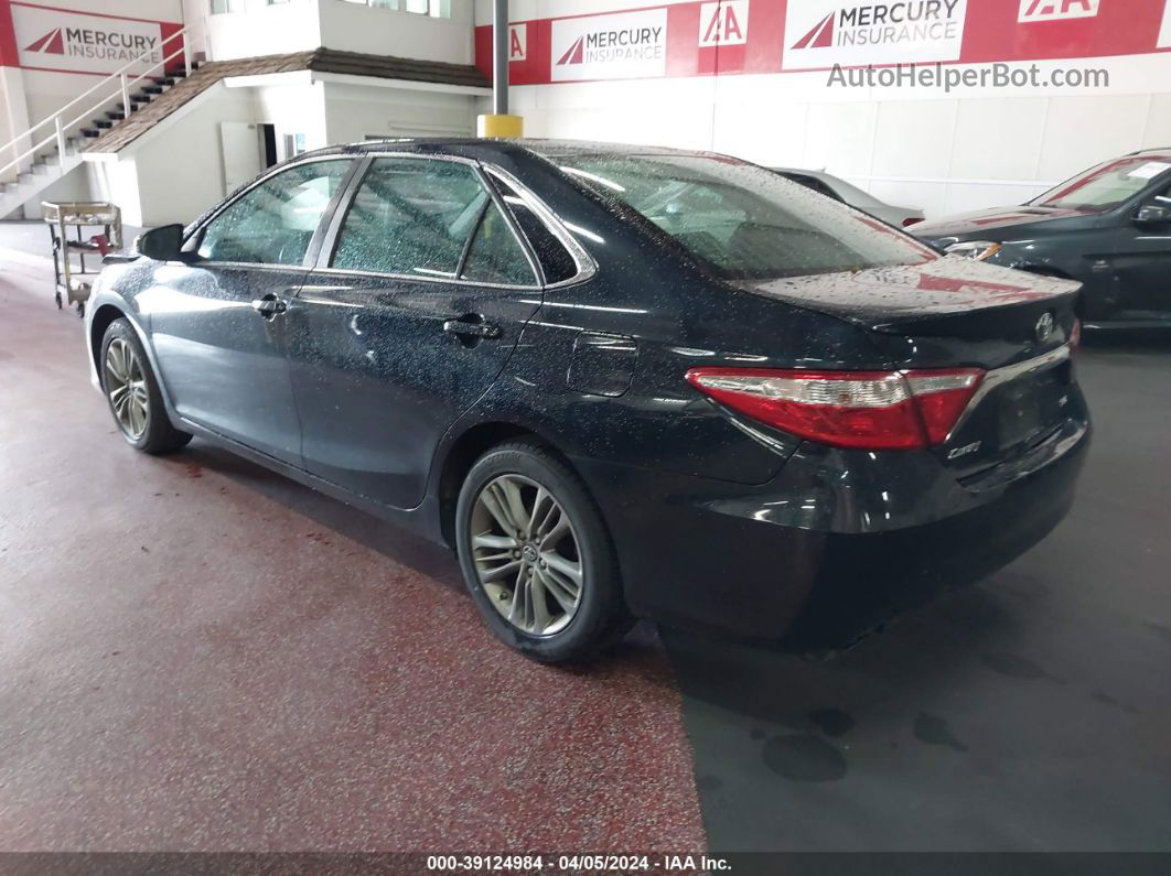 2016 Toyota Camry Se Blue vin: 4T1BF1FK4GU226644