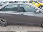 2016 Toyota Camry Se Gray vin: 4T1BF1FK4GU235652