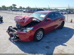 2016 Toyota Camry Le Red vin: 4T1BF1FK4GU515412