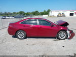 2016 Toyota Camry Le Red vin: 4T1BF1FK4GU515412