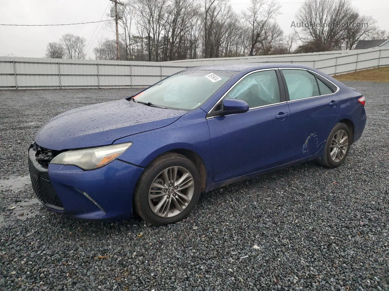 2016 Toyota Camry Le Blue vin: 4T1BF1FK4GU562777