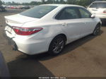 2016 Toyota Camry Xle/se/le/xse White vin: 4T1BF1FK4GU575447