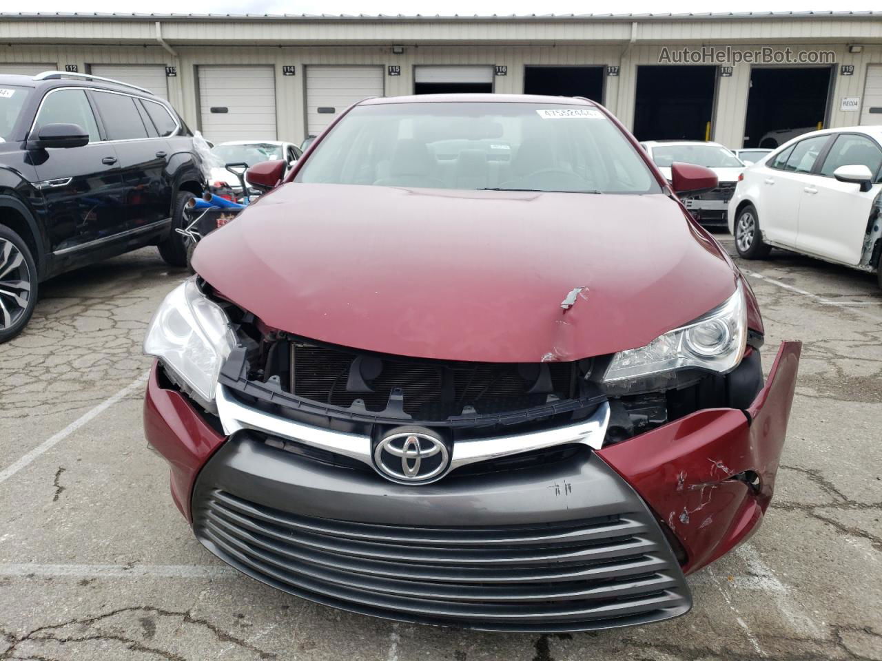 2016 Toyota Camry Le Burgundy vin: 4T1BF1FK4GU600413