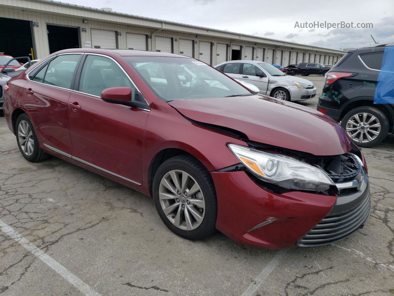 2016 Toyota Camry Le Burgundy vin: 4T1BF1FK4GU600413