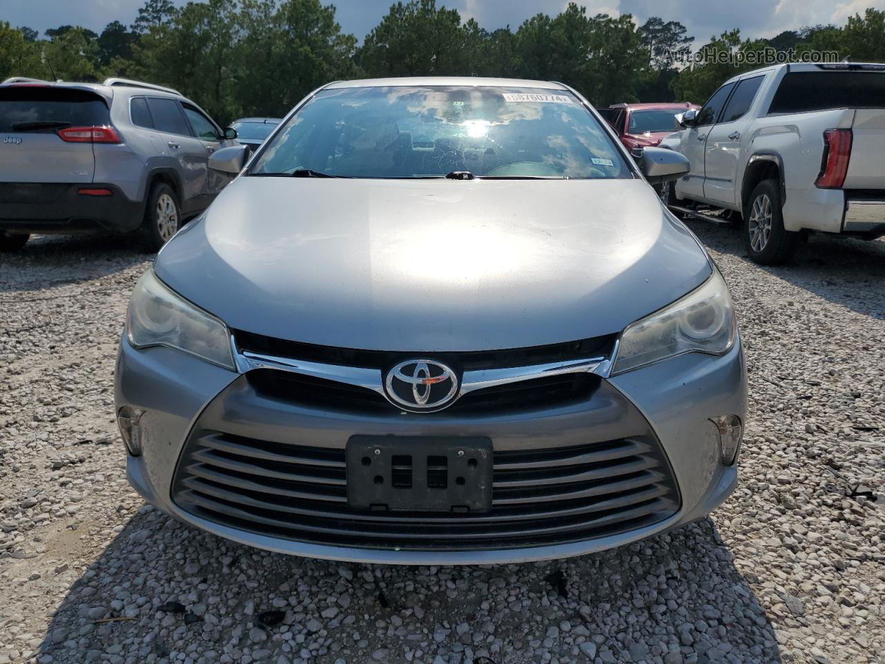 2017 Toyota Camry Le Silver vin: 4T1BF1FK4HU282763