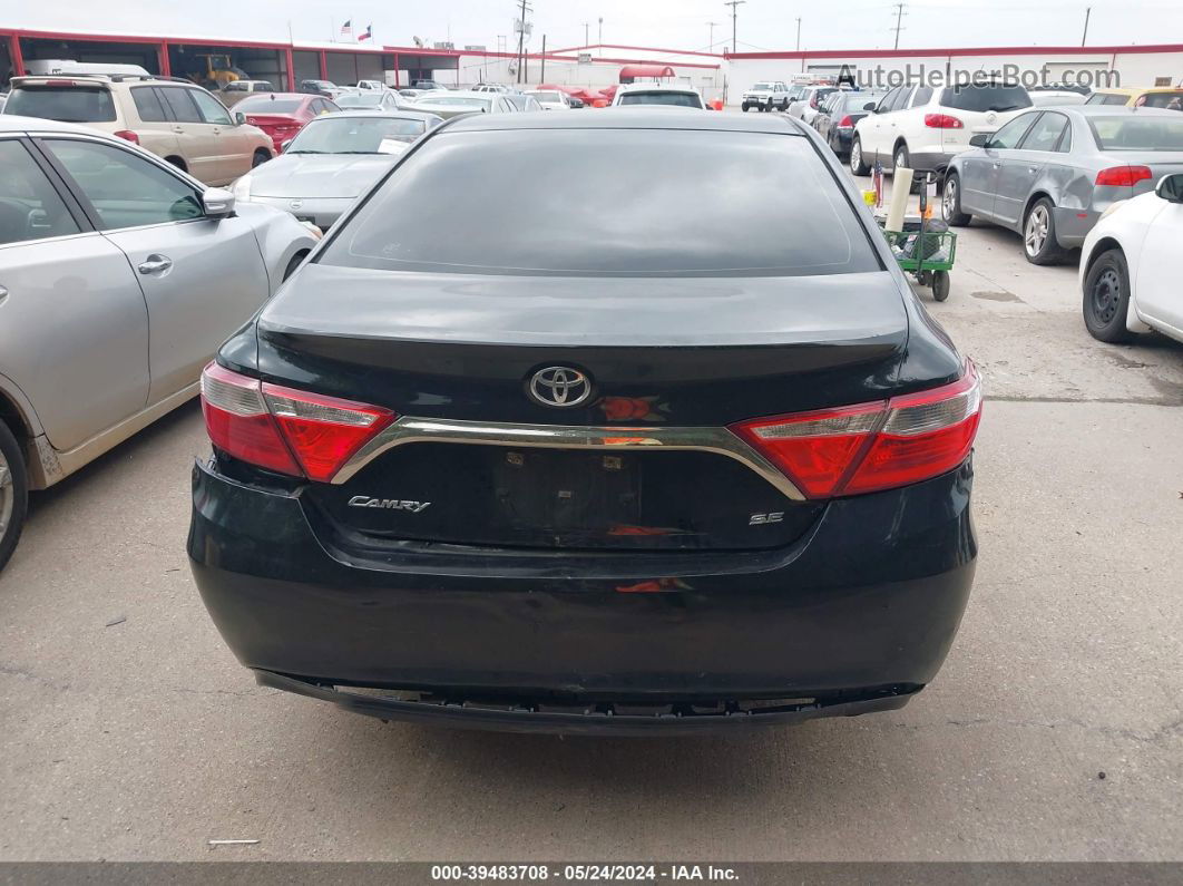 2017 Toyota Camry Se Черный vin: 4T1BF1FK4HU317169