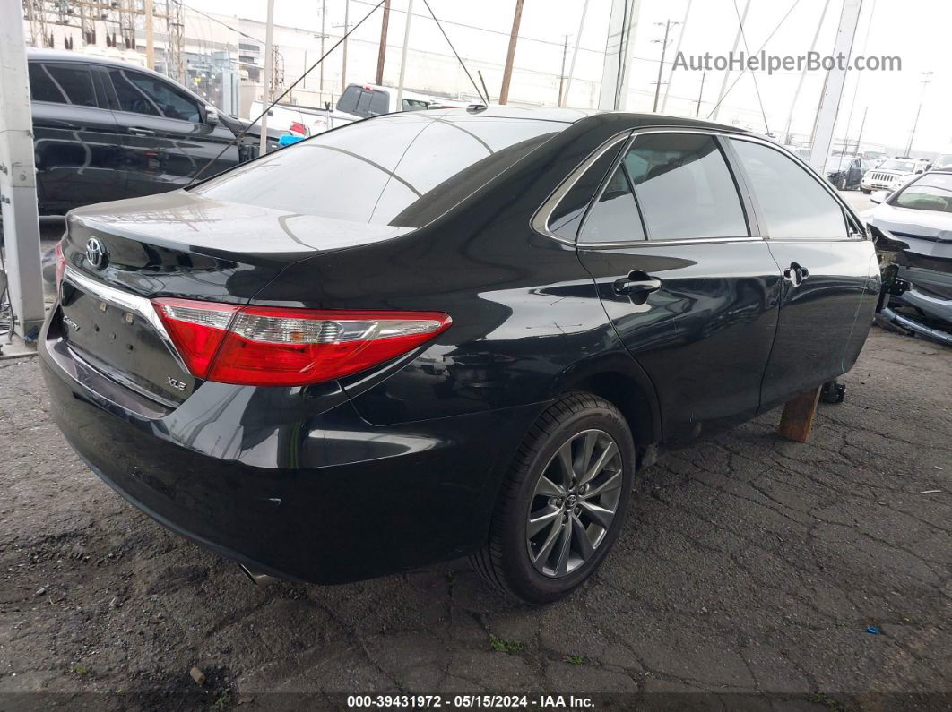 2017 Toyota Camry Xle Black vin: 4T1BF1FK4HU323358