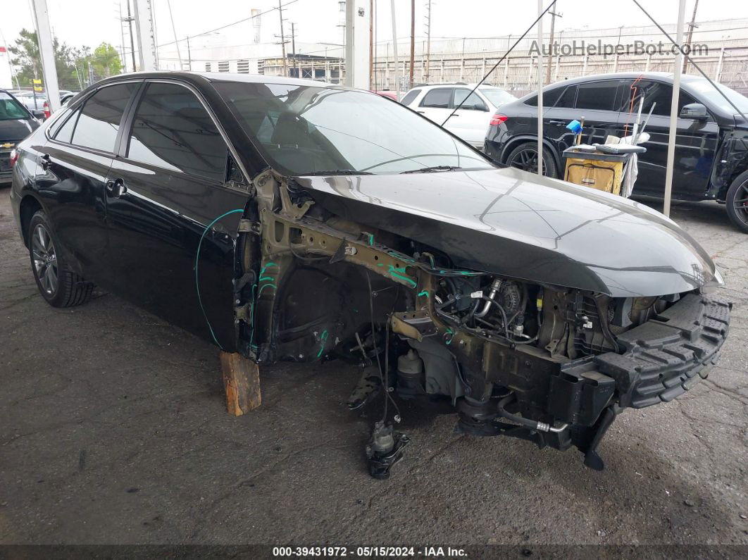 2017 Toyota Camry Xle Black vin: 4T1BF1FK4HU323358