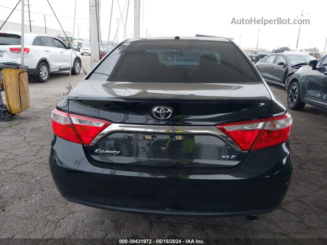 2017 Toyota Camry Xle Black vin: 4T1BF1FK4HU323358